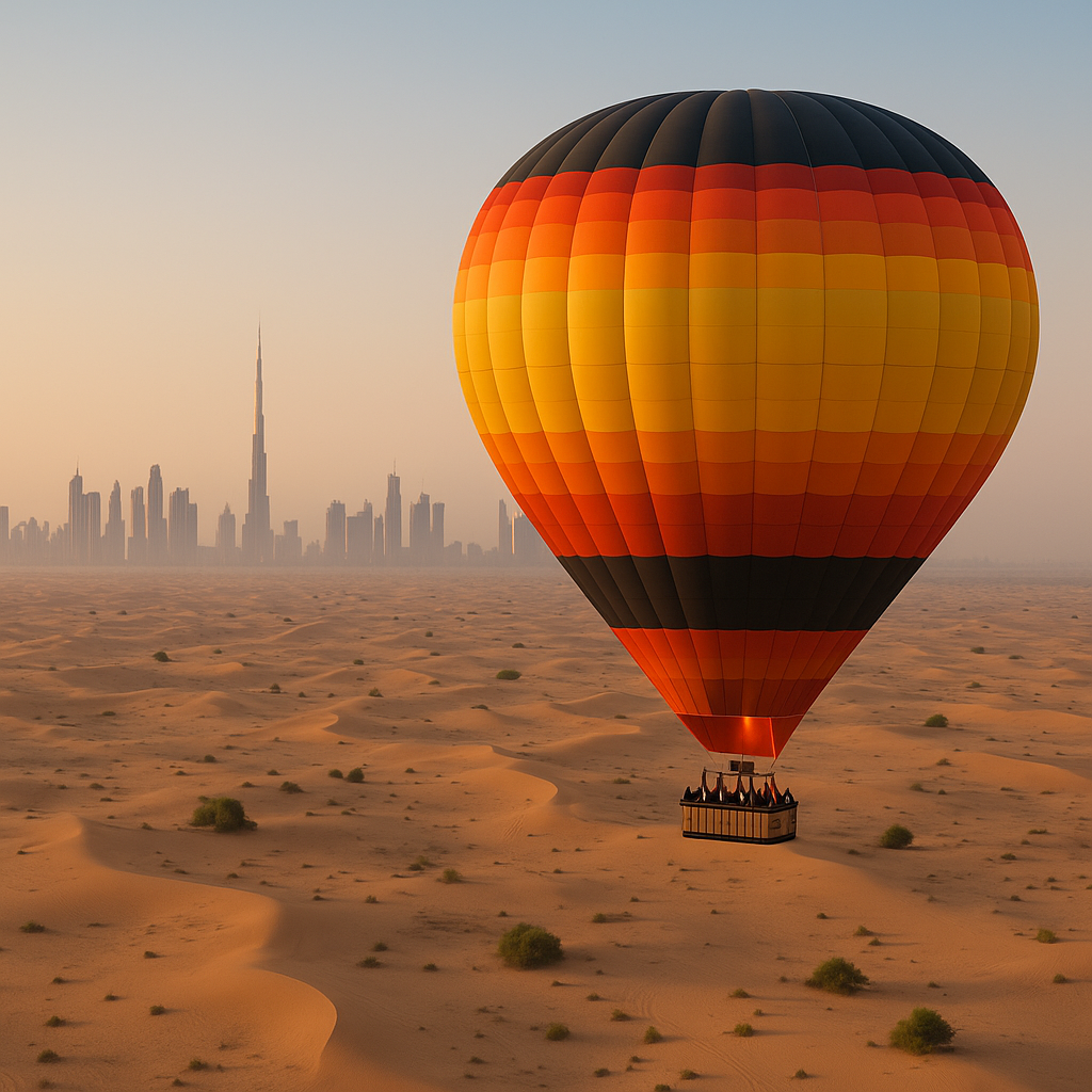 Dubai’s Signature Hot Air Balloon Experience