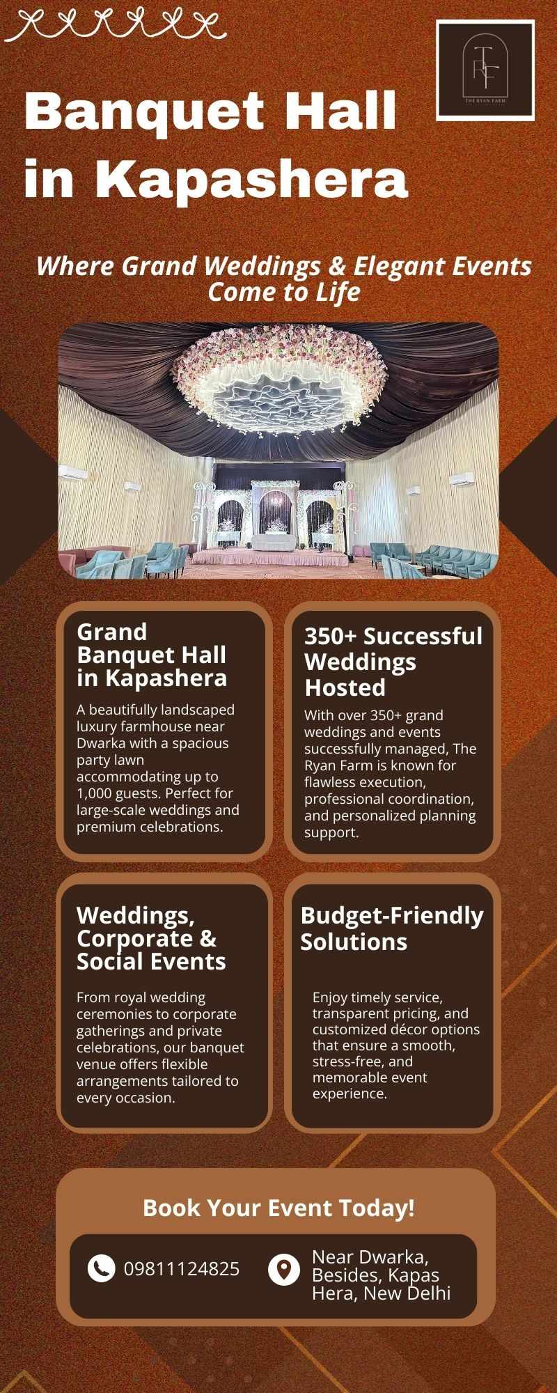 Banquet Hall in Kapashera