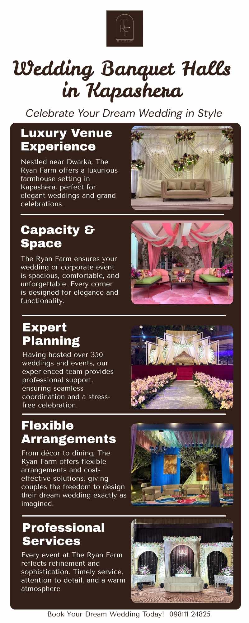 Wedding Banquet Halls in Kapashera