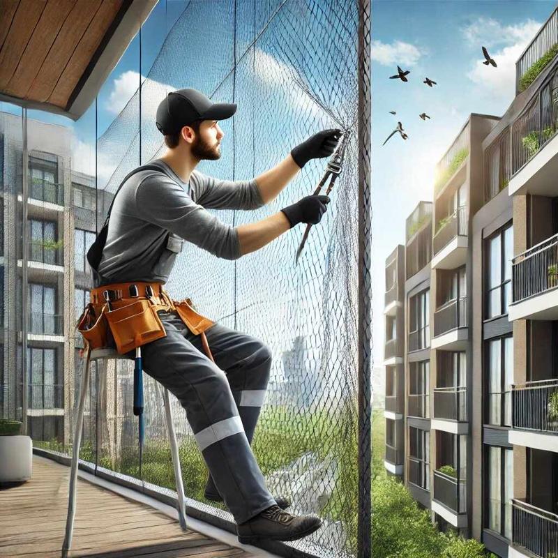 Worried About Bird Mess? Get Expert Bird Netting Services in Gurgaon Now!