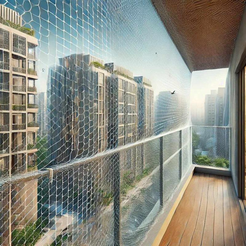 Nylon Bird Net Installation in Gurugram
