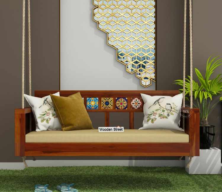 Buy Swing Chairs for Home Online in India | modern jhoola in living room | Zula For Home