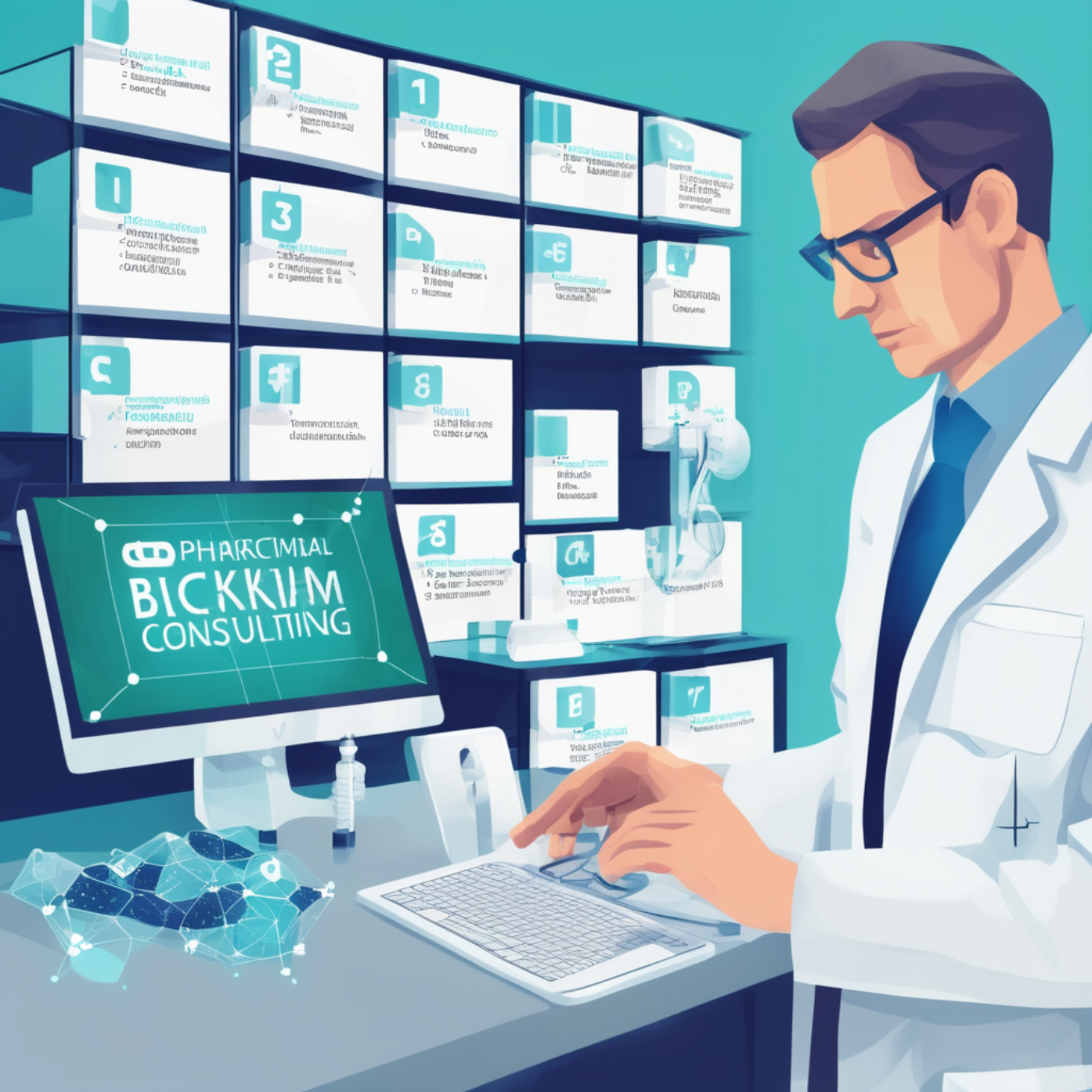 Top 10 Pharmaceutical Consulting Companies Adopting Blockchain in Pharma