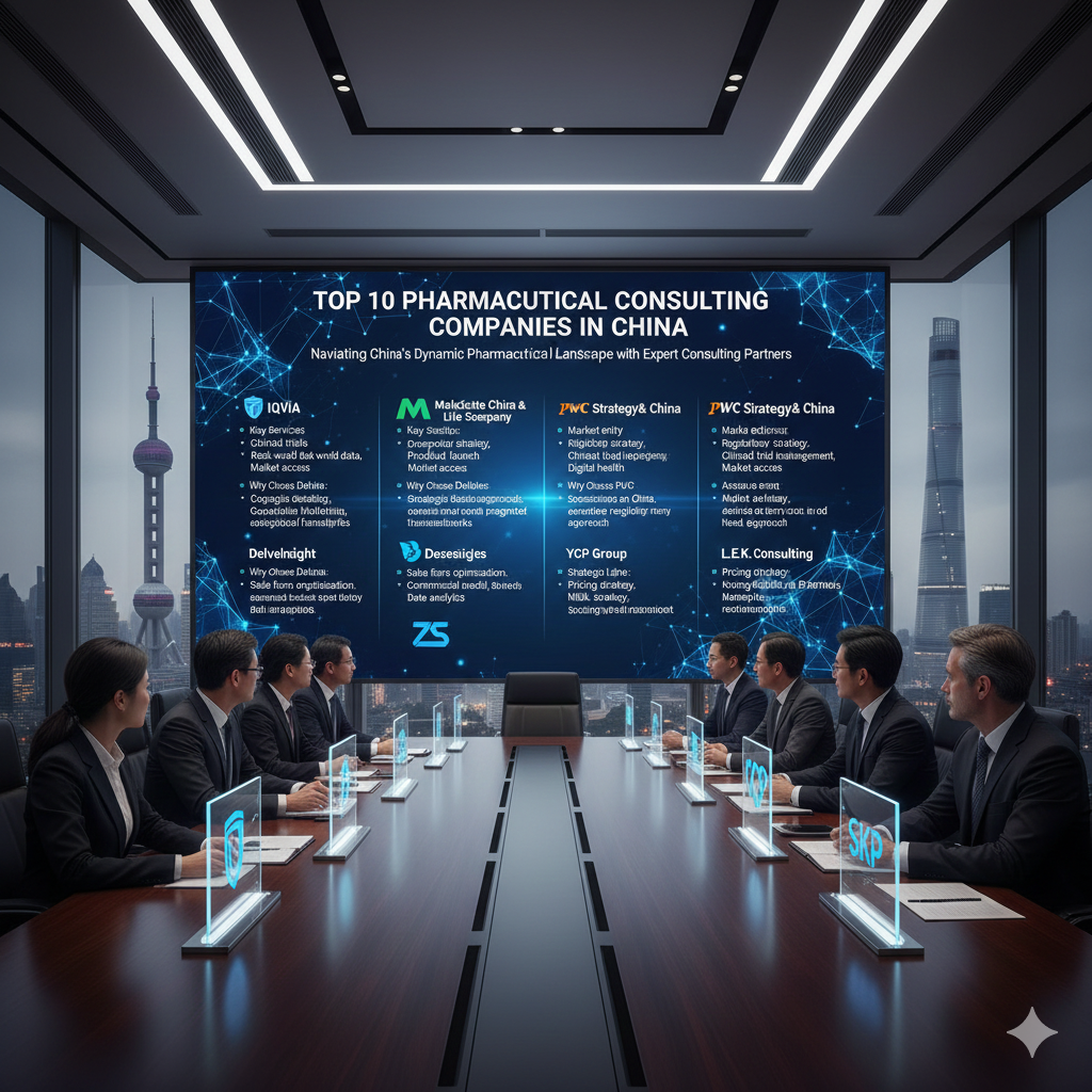 Top 10 Pharmaceutical Consulting Companies in China