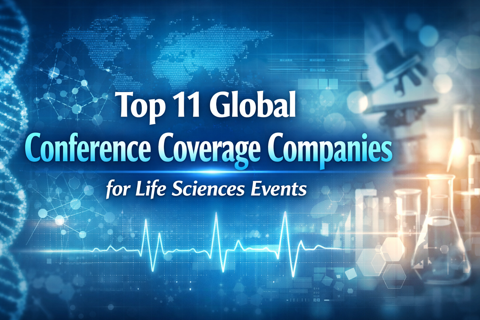 Top 11 Global Conference Coverage Companies for Life Sciences Events