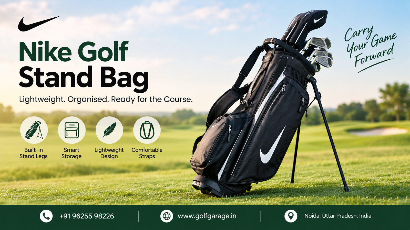 Nike Golf Stand Bag for Comfortable Days on the Course
