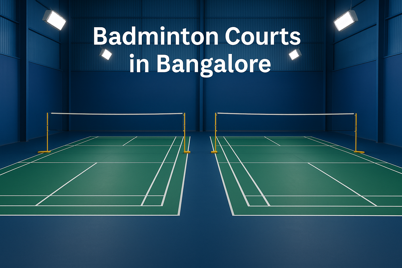 Badminton Courts in Bangalore – Blue Caps Sports Arena
