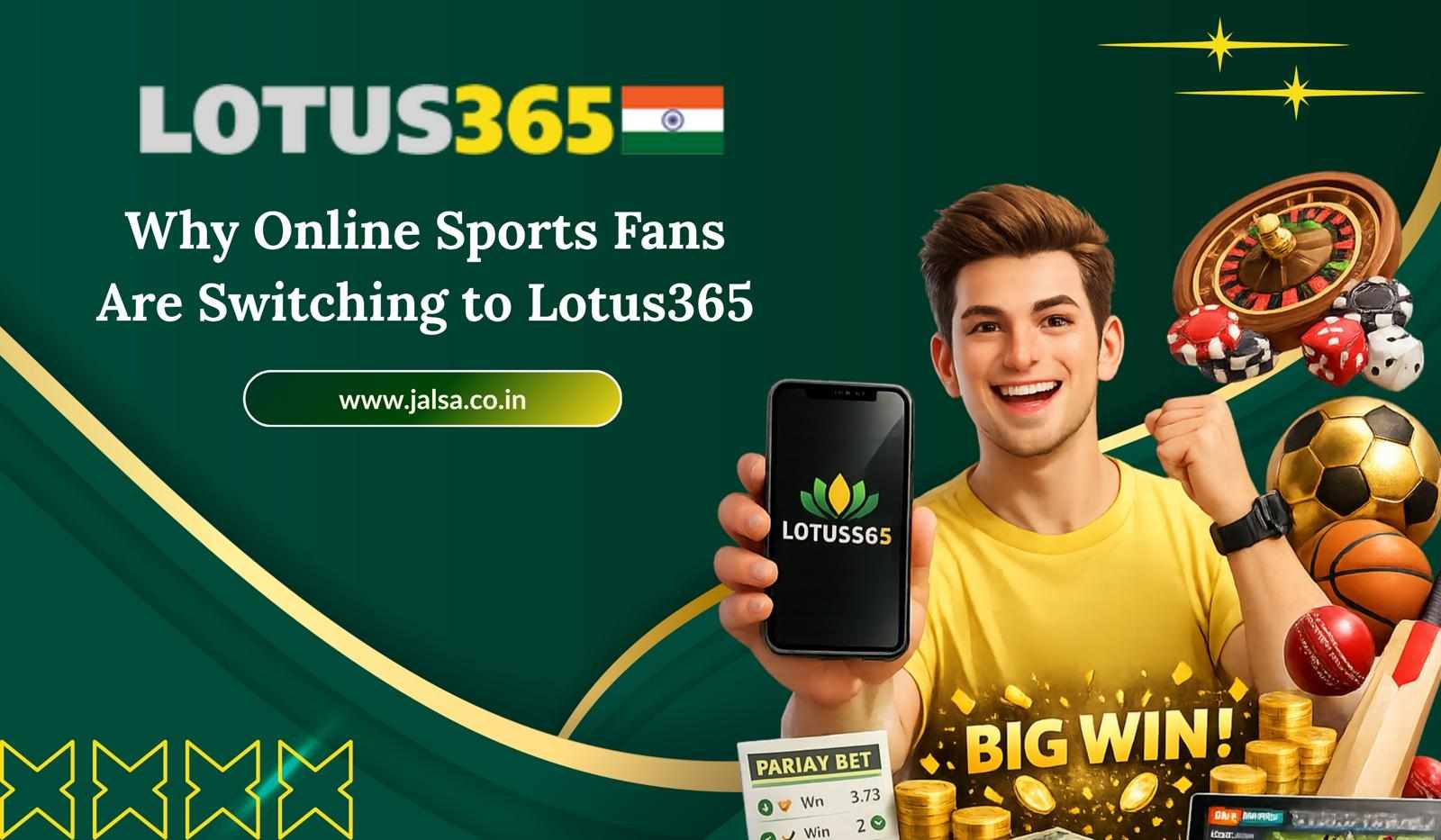 Why Online Sports Fans Are Switching to Lotus365