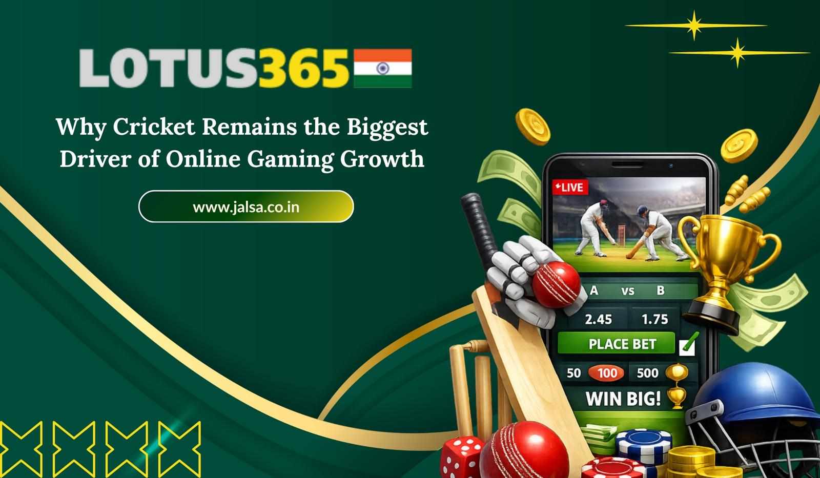Why Cricket Remains the Biggest Driver of Online Gaming Growth – Lotus365