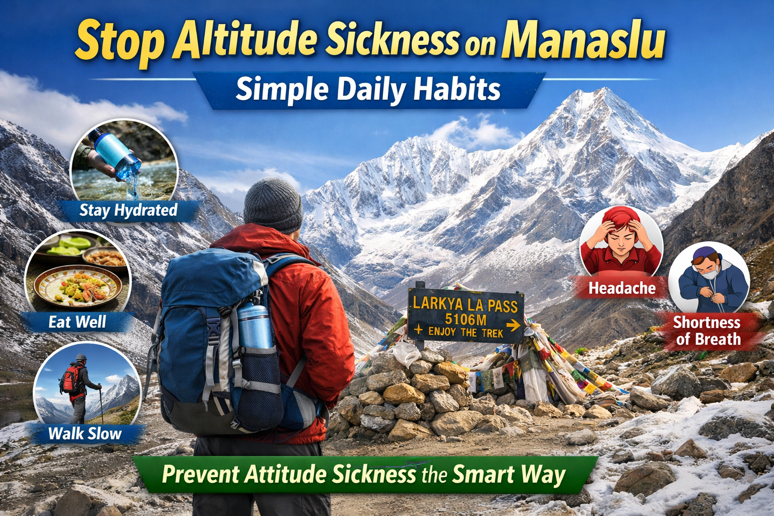 Stop Altitude Sickness on Manaslu: Simple Daily Habits