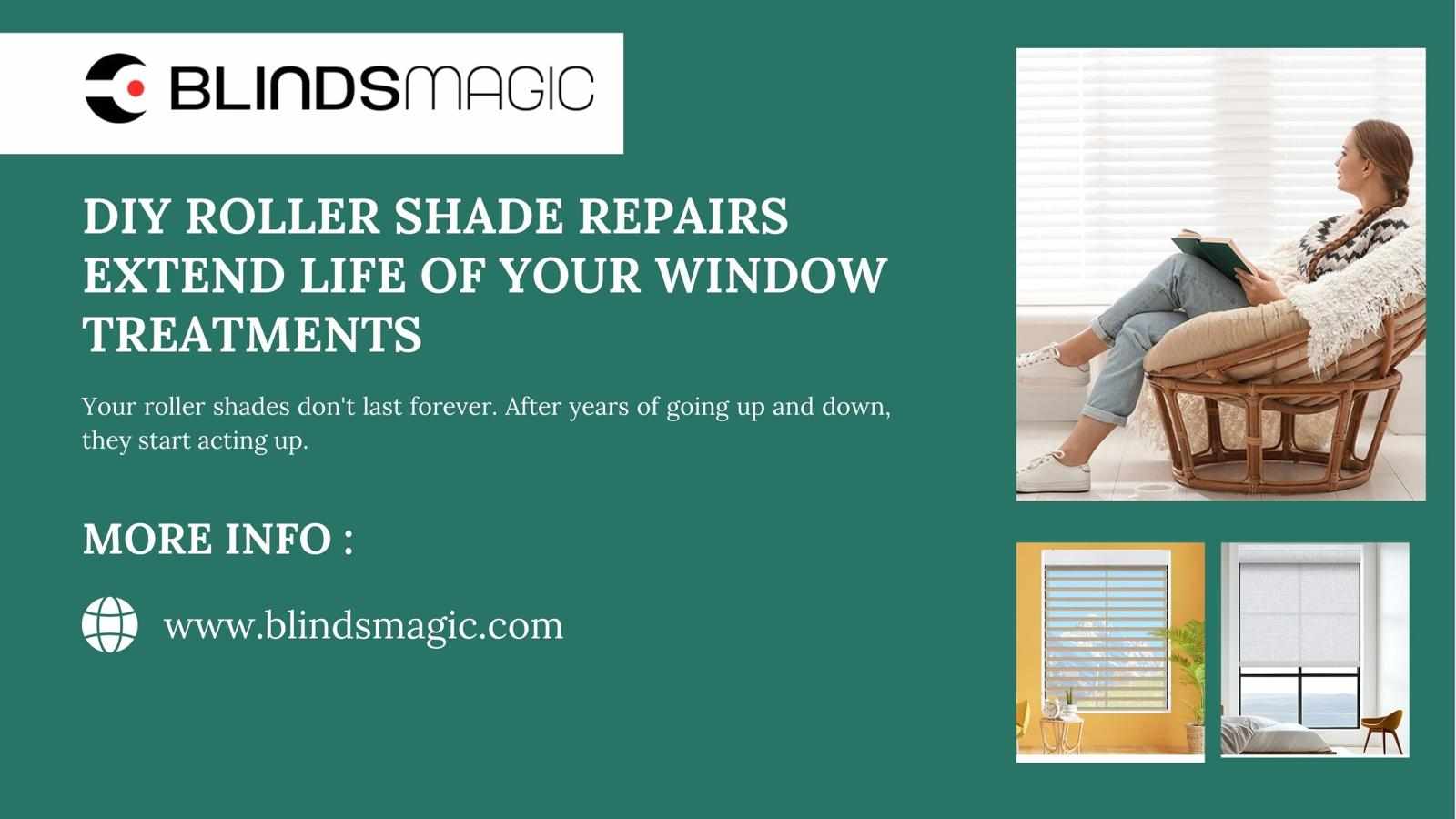 DIY Roller Shade Repairs: Extend the Life of Your Window Treatments