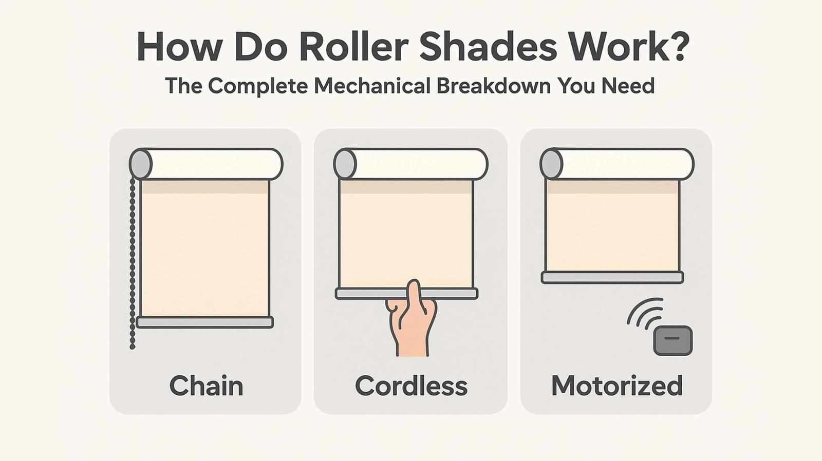 How Roller Shades Really Work (And Why Yours Isn’t Rolling Right)