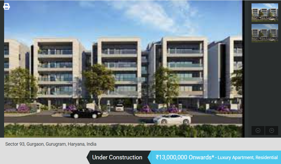 DLF Garden City Floors Enclave - Residential Unit in Sec-93 Gurgaon