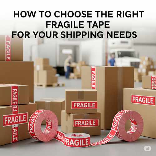 How to Choose the Right Fragile Tape for Your Shipping Needs