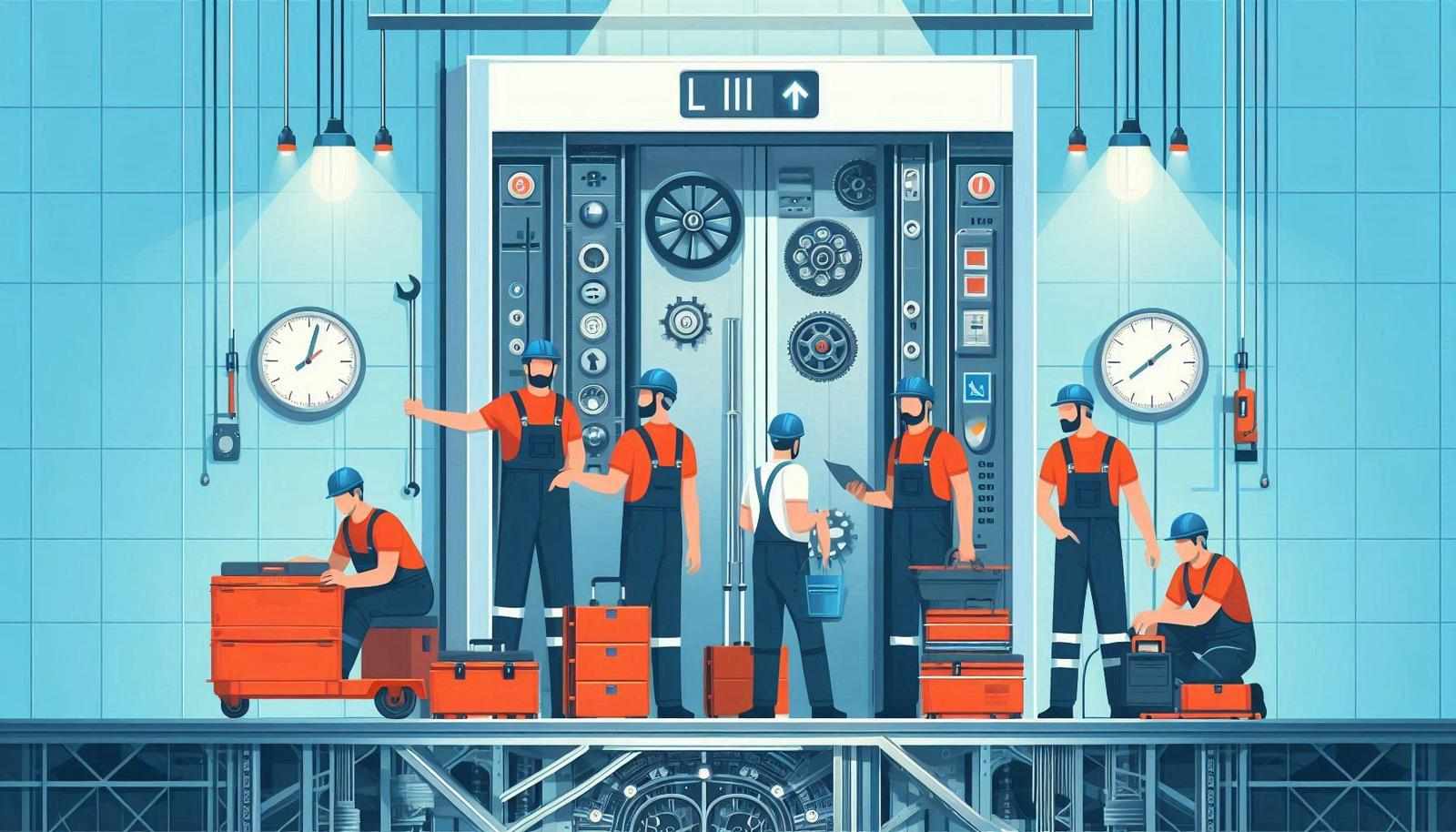 What are the different types of lift maintenance services available?