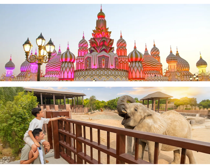 Looking for a Global Village & Safari Park combo deal?