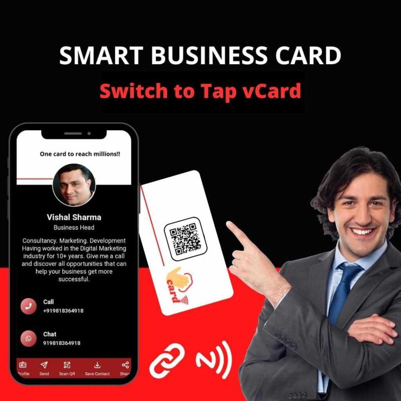 Best Digital Business card, Tapvcard