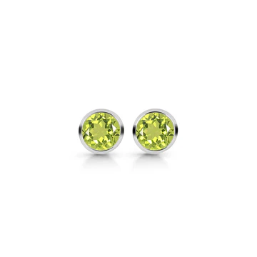 Dainty Peridot Earrings: A Touch of Fresh Green Elegance