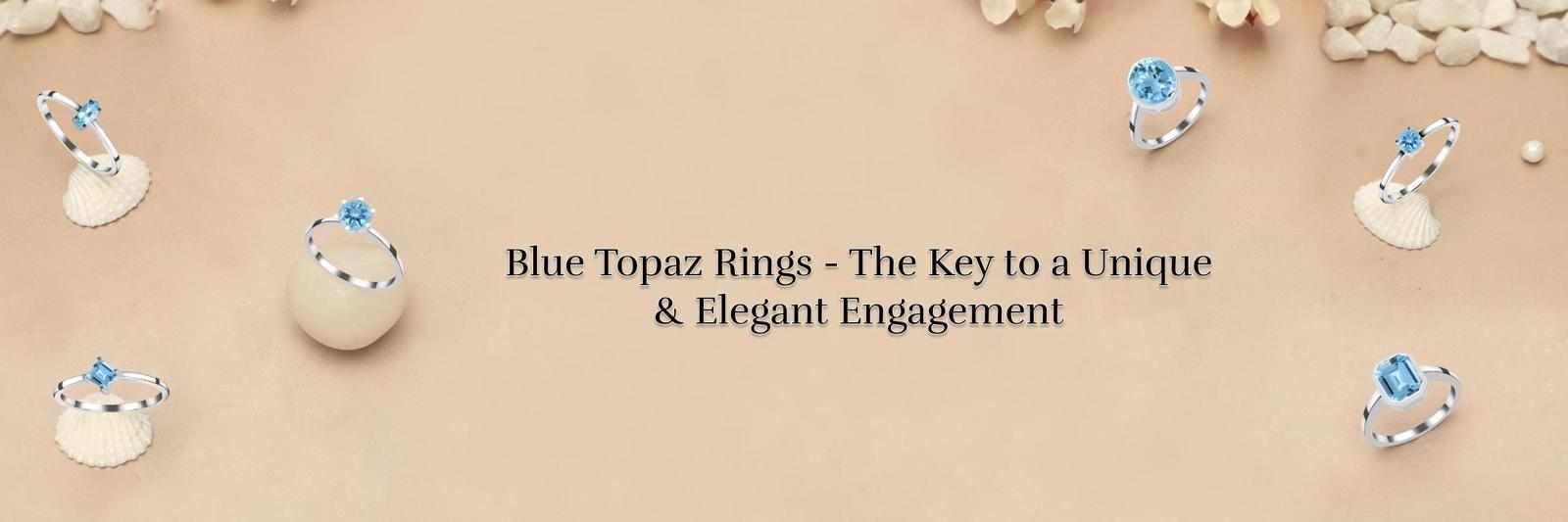 Blue Topaz Ring: A Sparkling Symbol of Clarity and Calm