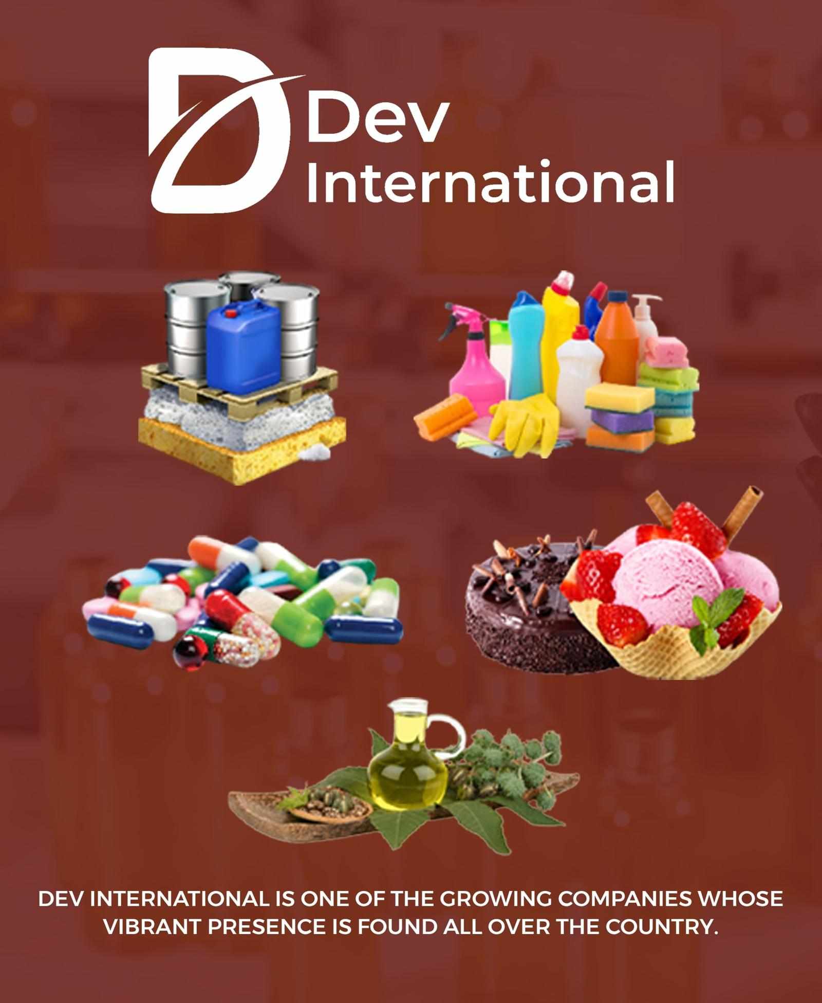 Dev International Leading Cosmetic Raw Materials & Personal Care Ingredients Supplier in India