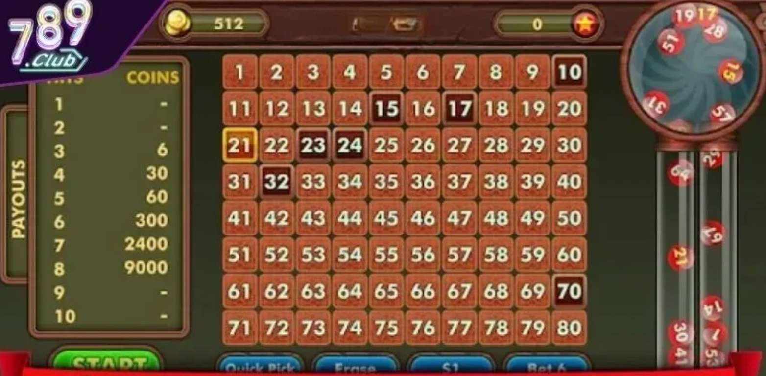 Keno 789CLUB Bí Quyết Chinh Phục Trò Chơi Số Hấp Dẫn Nhất