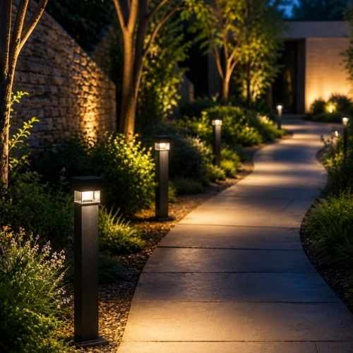 Create Safer Walkways With Outdoor Pathway Lights for Modern Gardens