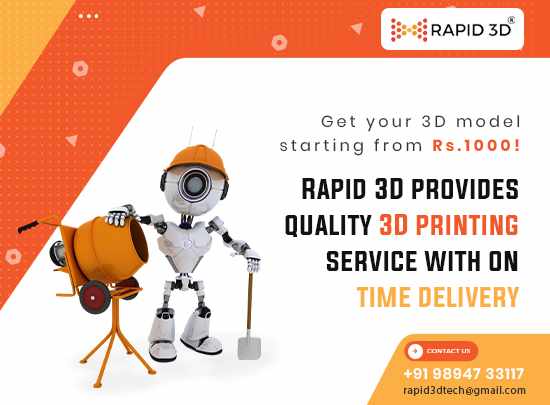 3D Printing and Scanning Service in India