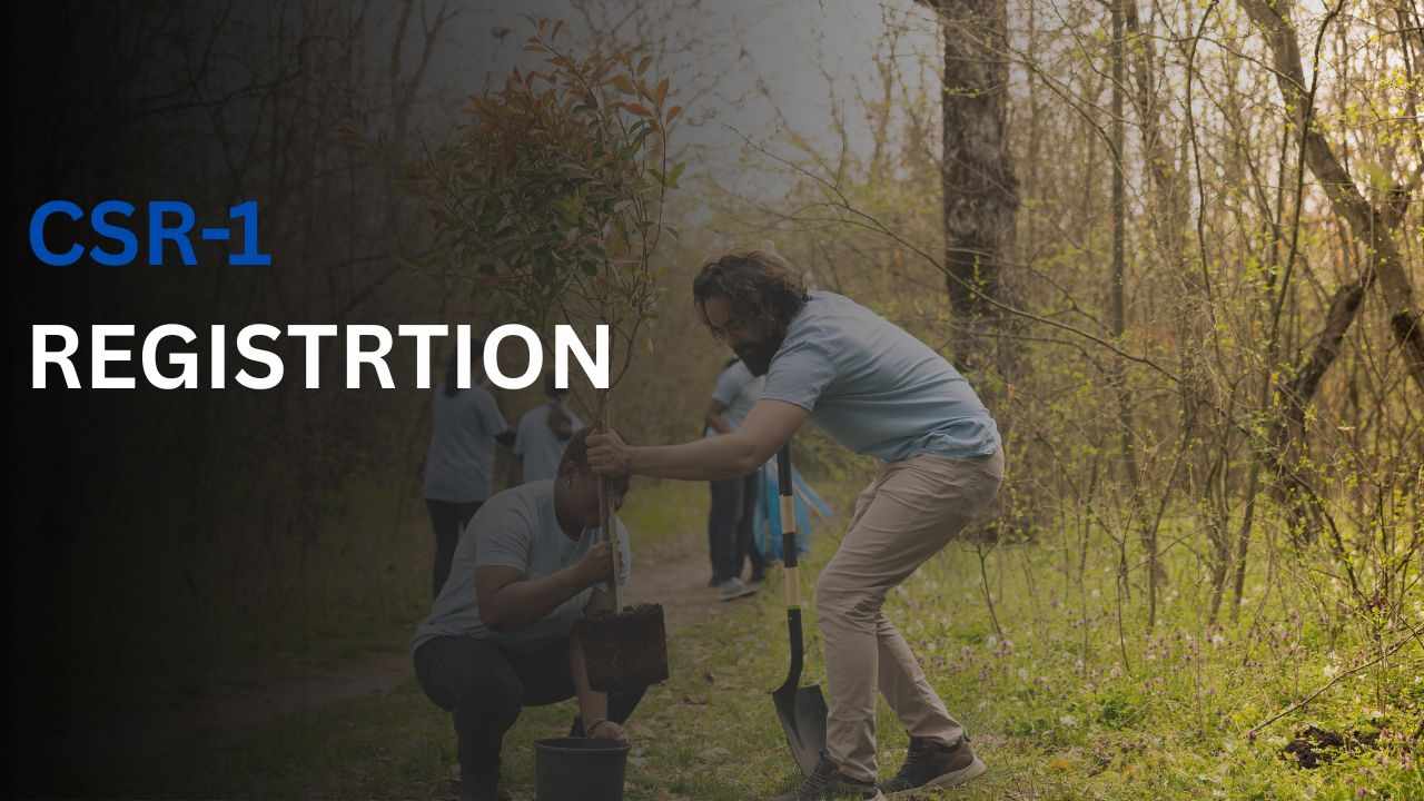 CSR-1 Registration Online in India – Complete Guide for NGOs and Trusts (2026)