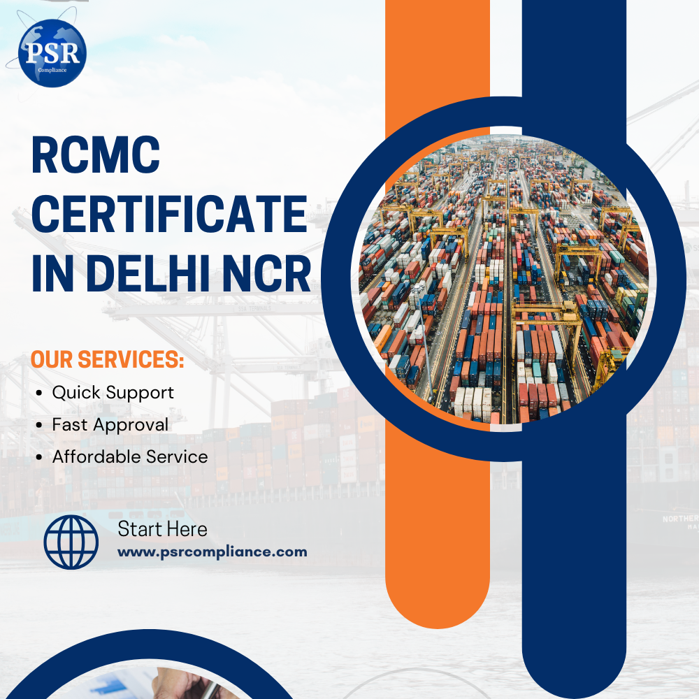 RCMC Certificate in Delhi NCR – Complete Guide for Exporters (2026)