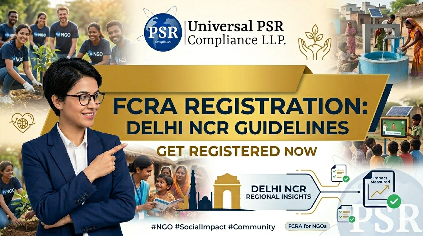 FCRA Registration in Noida NCR – Complete Guide (2026)