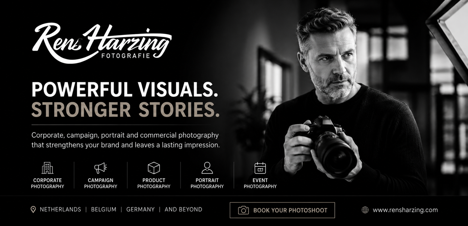 Professional Business Photographer Netherlands | Rens Harzing Fotografie