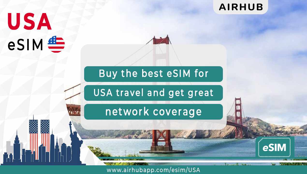 Get eSIM USA travel at affordable rates