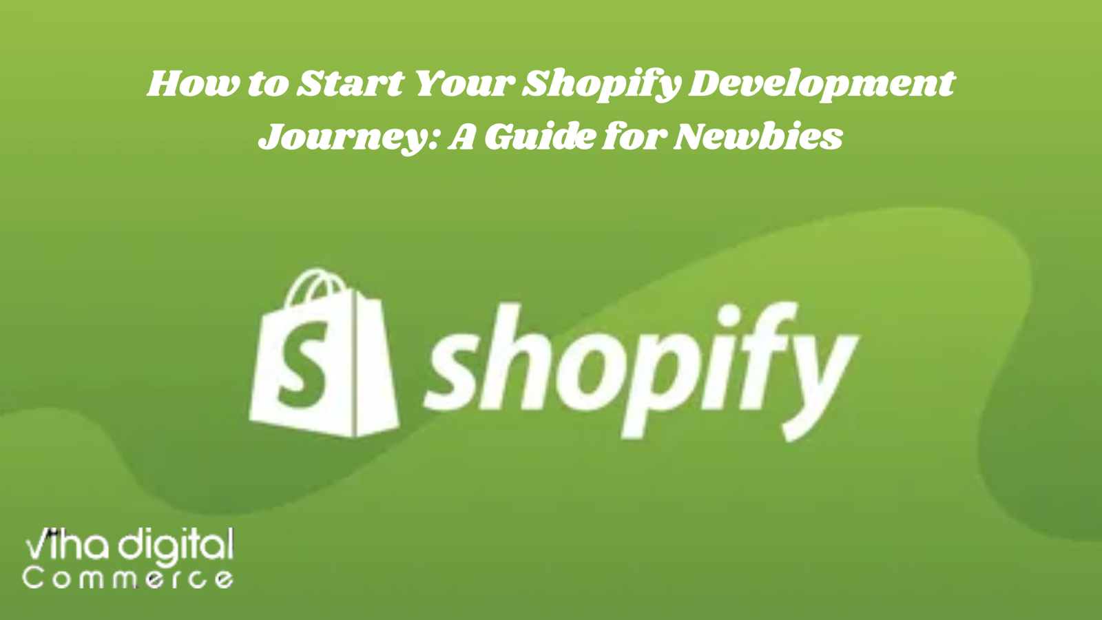 How to Start Your Shopify Development Journey: A Guide for Newbies