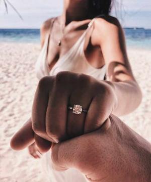 Silver Ninetynine - Women's Moissanite  Wedding Bands