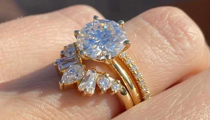Curious About Stackable Moissanite Rings? (5 Gorgeous Ideas To Conside –  TOVAA
