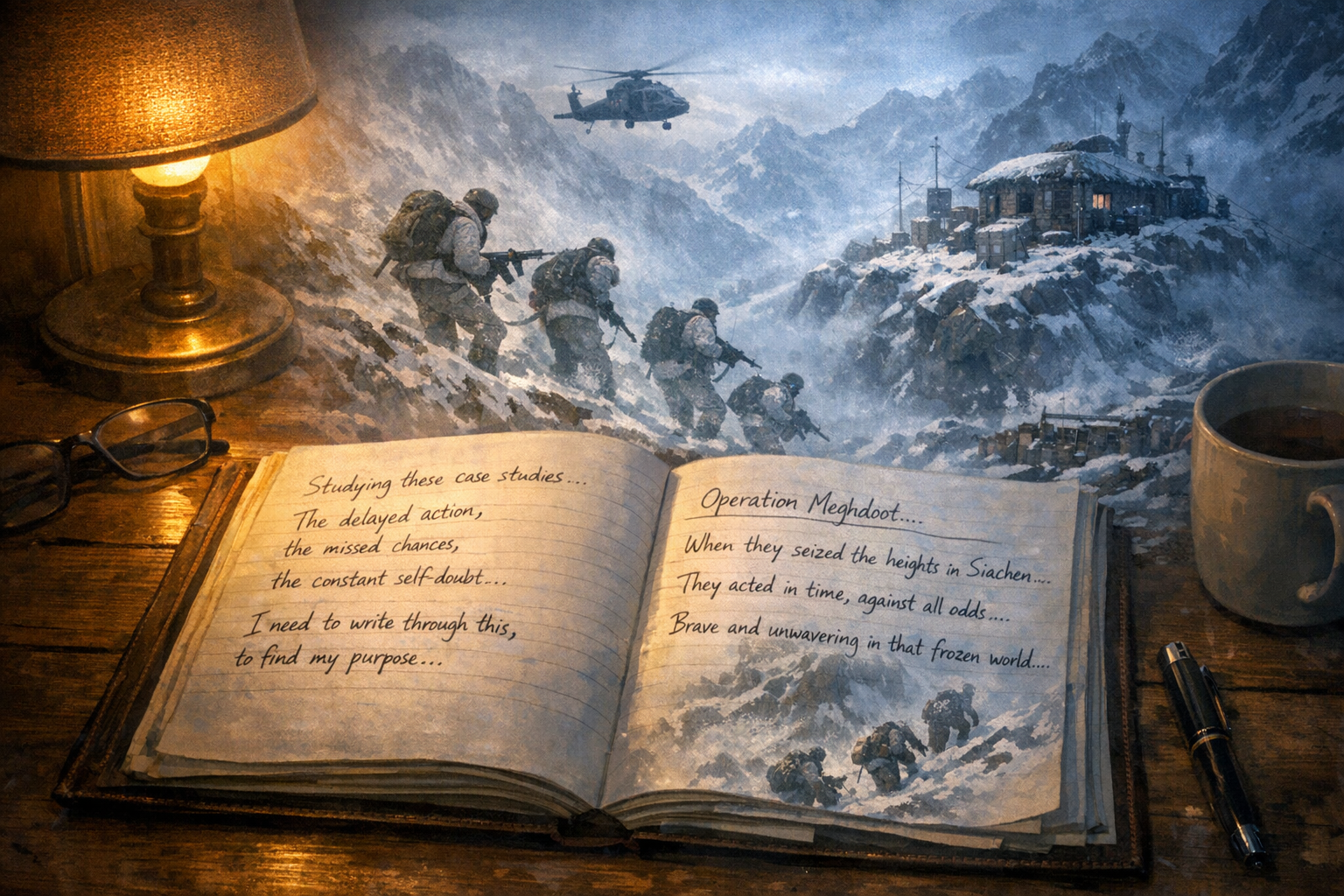 My Diary: On Case Studies, Delay, and Operation Meghdoot