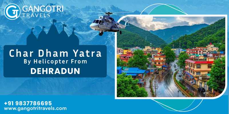 Chardham yatra by helicopter from Ex-Dehradun