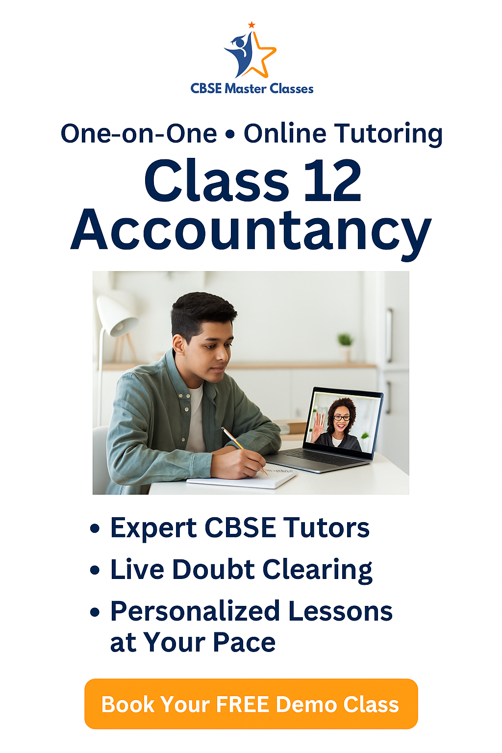 CBSE Class 12 Accounts Tutor Online
