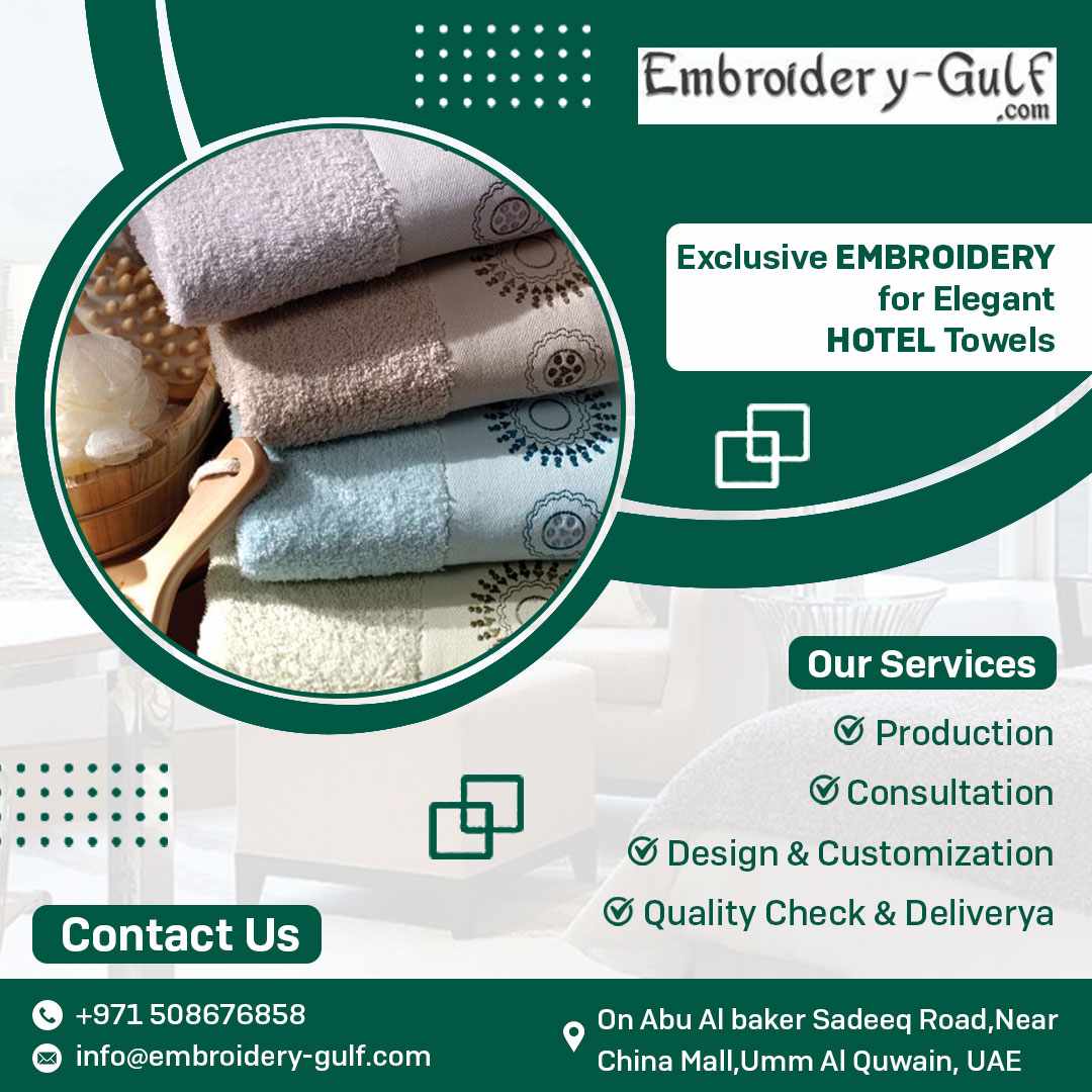 Custom Embroidery Dubai: Personalized Apparel Made Easy