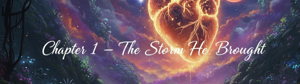 Chapter 1 – The Storm He Brought