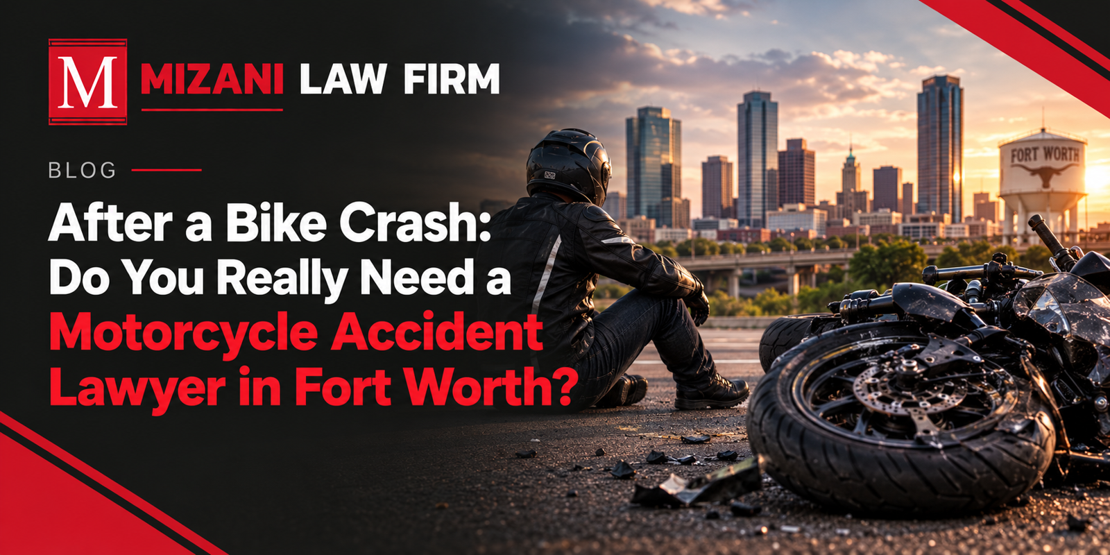 After a Bike Crash: Do You Really Need a Motorcycle Accident Lawyer in Fort Worth?