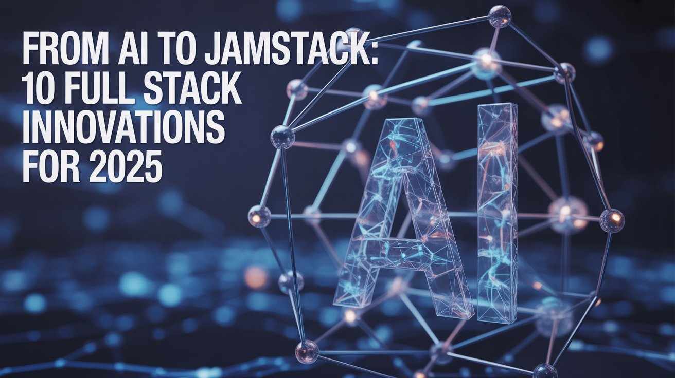From AI to Jamstack: 10 Full Stack Innovations for 2025