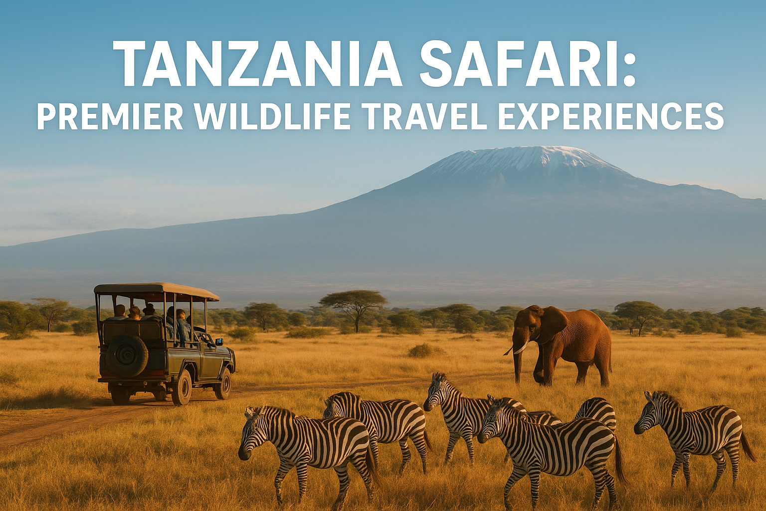 Tanzania Safari: Premier Wildlife Travel Experiences