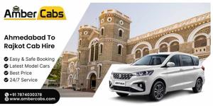 Experience Premium Ahmedabad to Rajkot Taxi Service with 24/7 Support