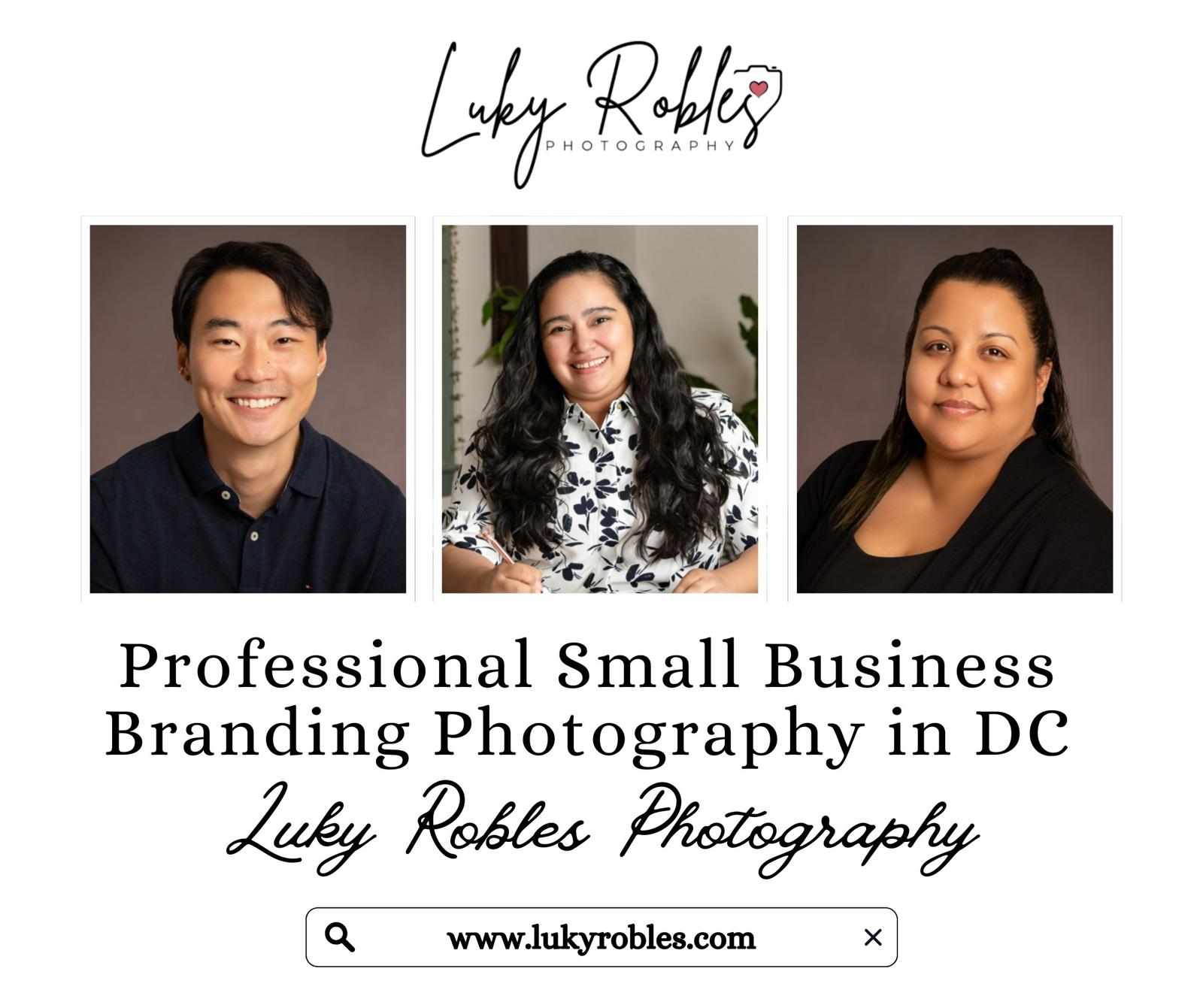 Professional Small Business Branding Photography in DC | Luky Robles Photography