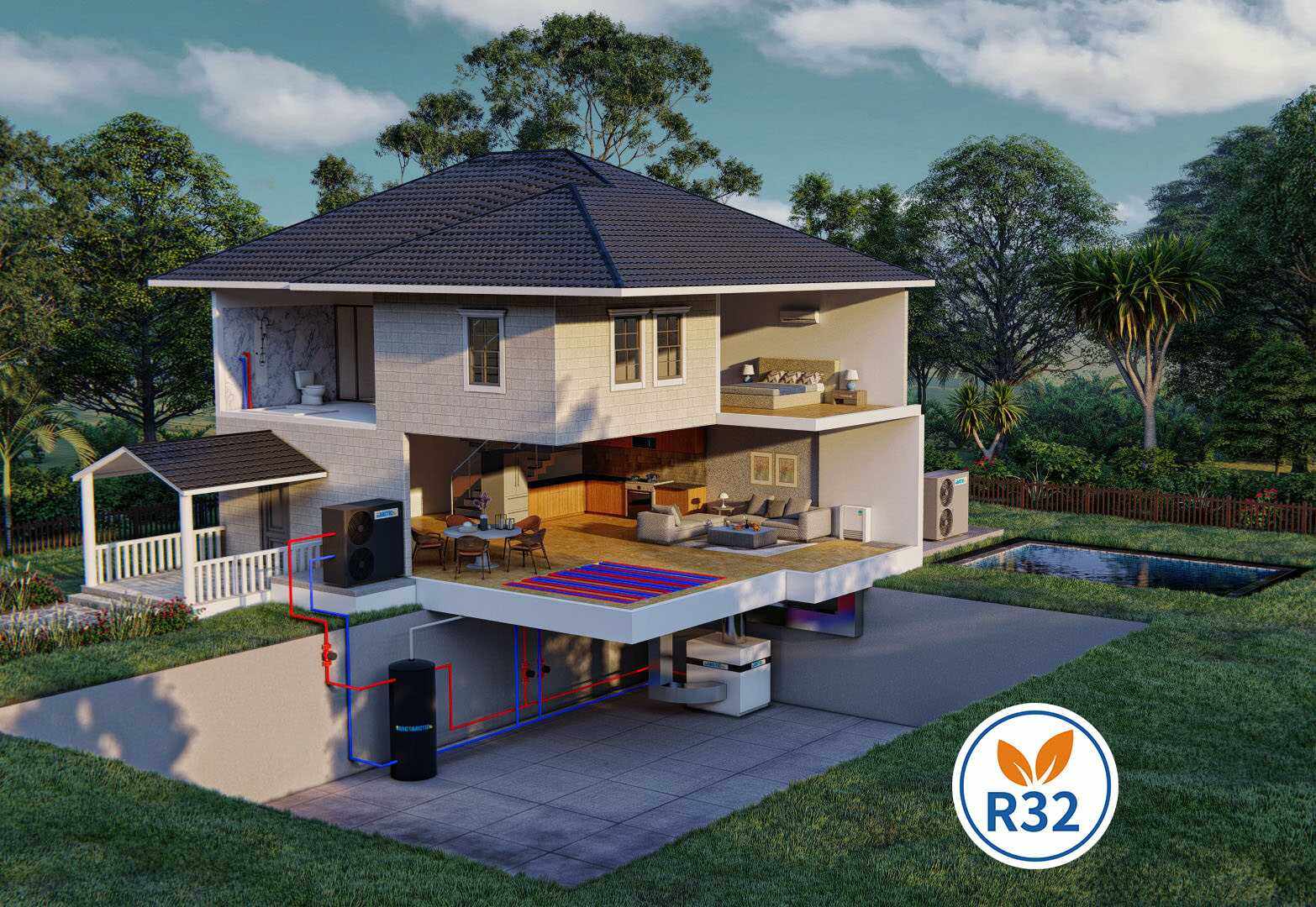 How to Use Air-to-Water Heat Pumps at Homes?