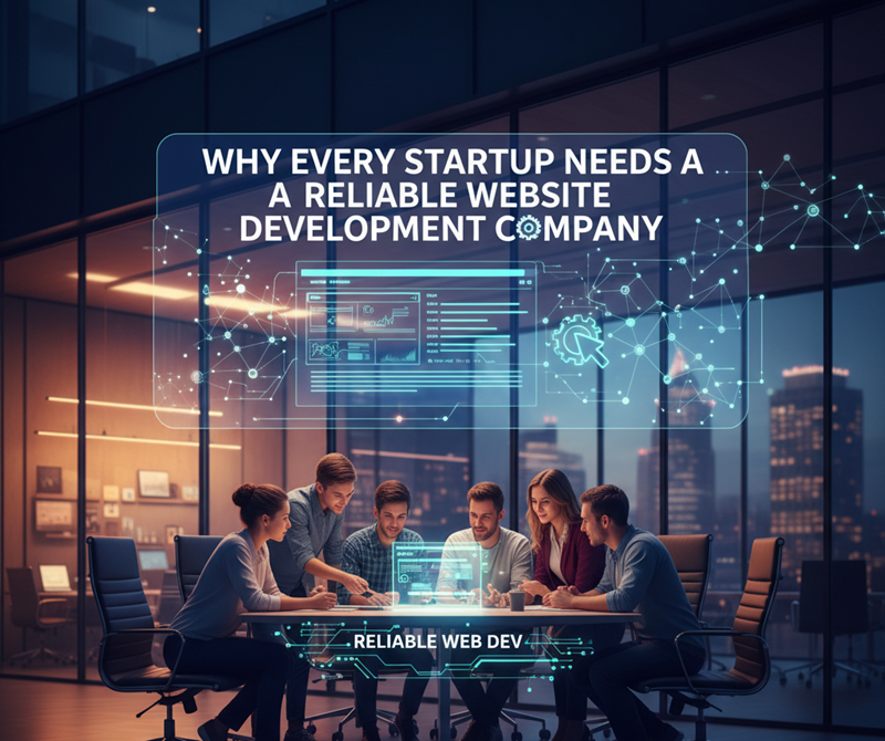 Why Every Startup Needs a Reliable Website Development Company