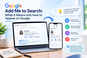 Add Me to Search: What It Means and How to Appear on Google