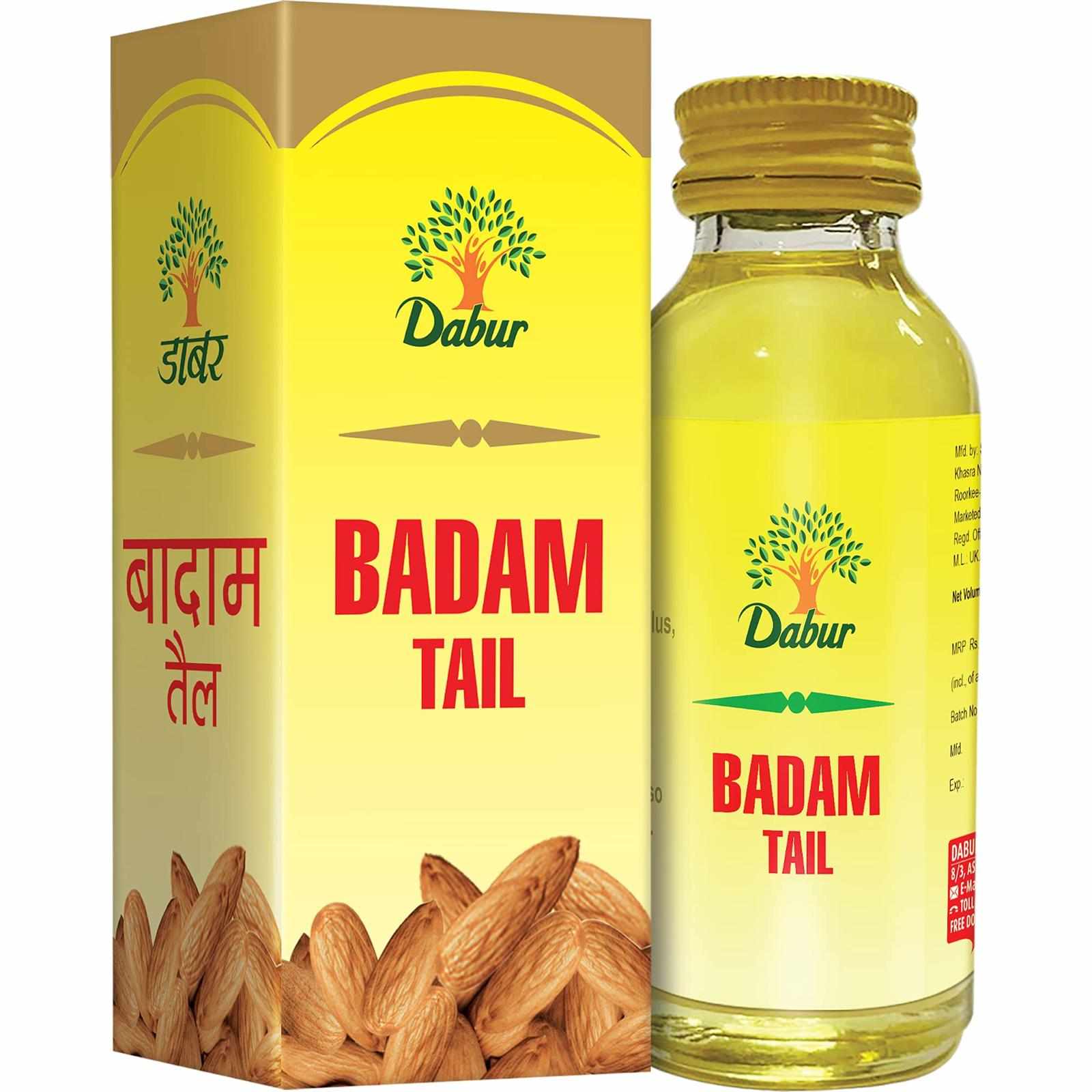Dabur Badam Tail – Natural Almond Oil for Hair, Skin & Mind