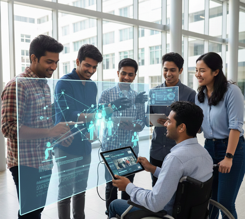 Accessibility and Inclusivity through Technology by BBA in Business Analytics Colleges